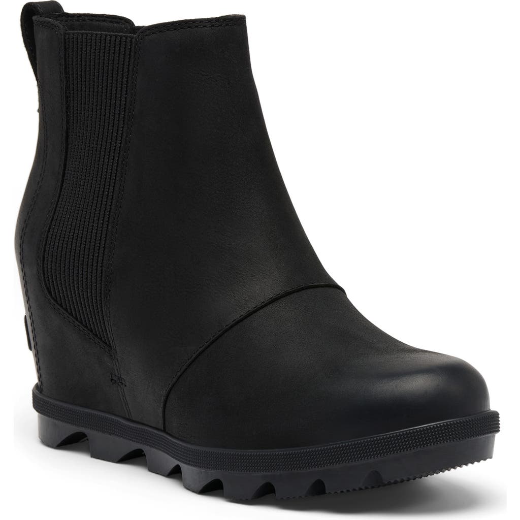 Sorel Joan Rhapsody Waterproof Chelsea Boot In Black