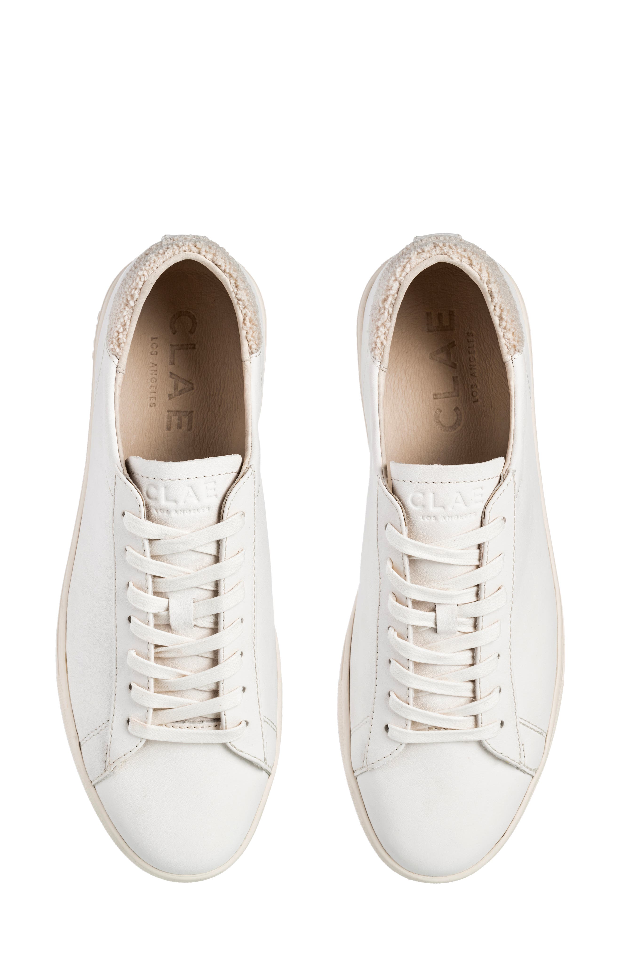 CLAE Bradley Sneaker, Alternate, color, Off-White Vanilla Terry