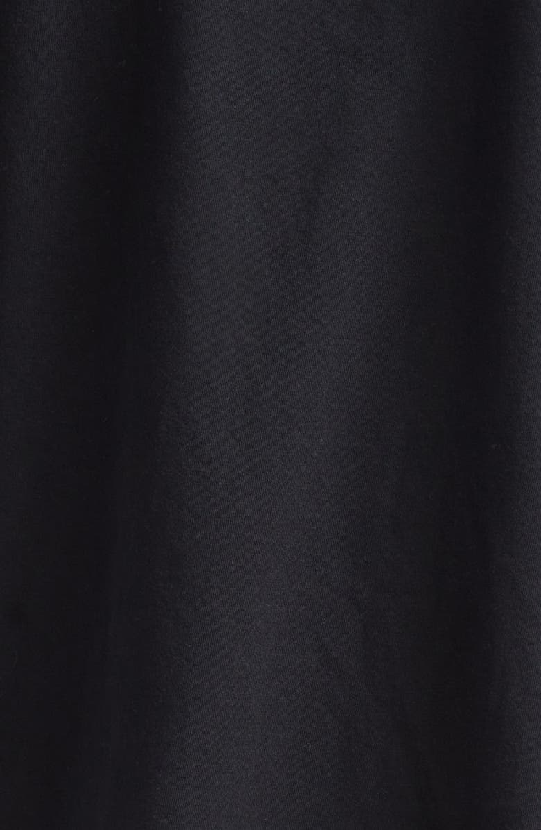 MM6 Maison Margiela Signature Embroidered Logo Graphic T-Shirt, Alternate, color, Black