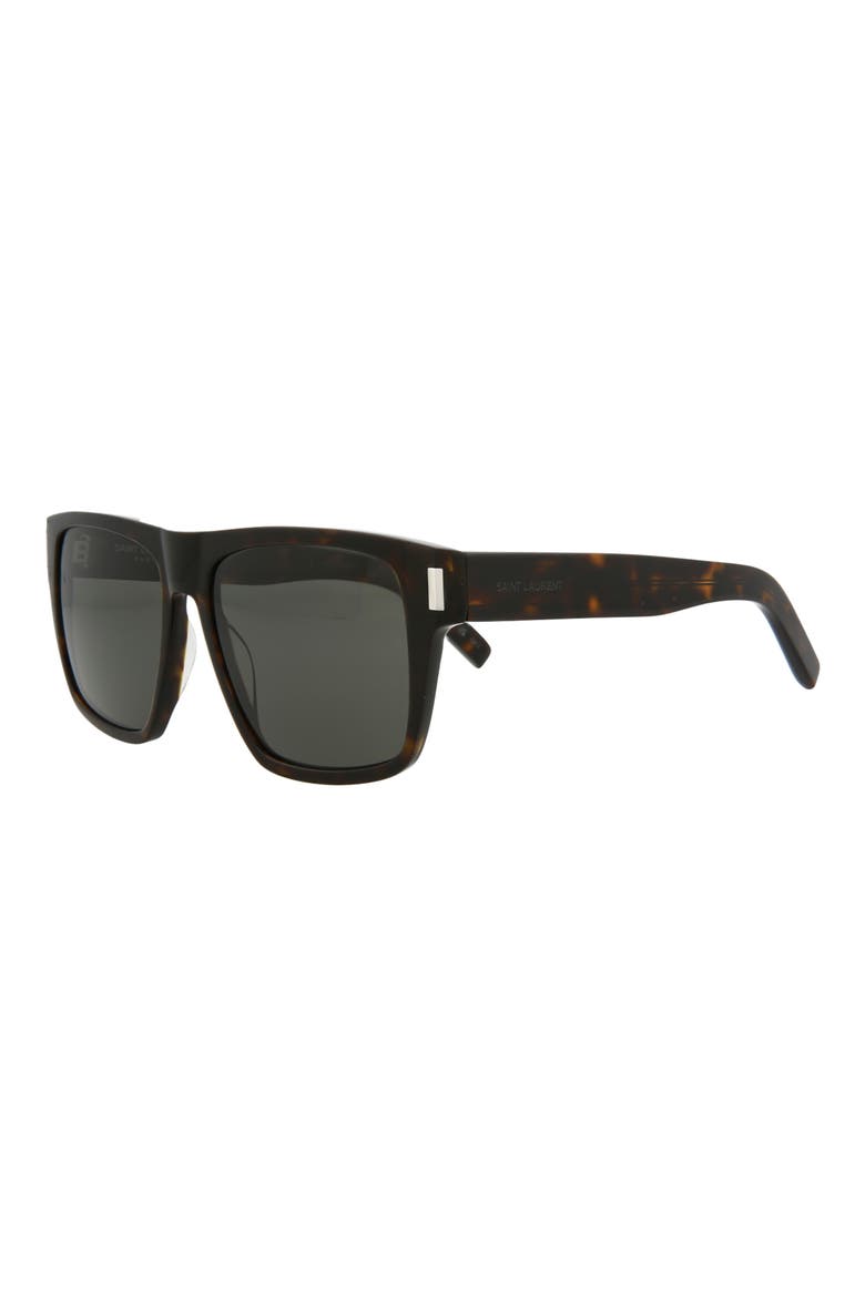 56mm Shield Sunglasses, Alternate, color, HAVANA HAVANA GREY