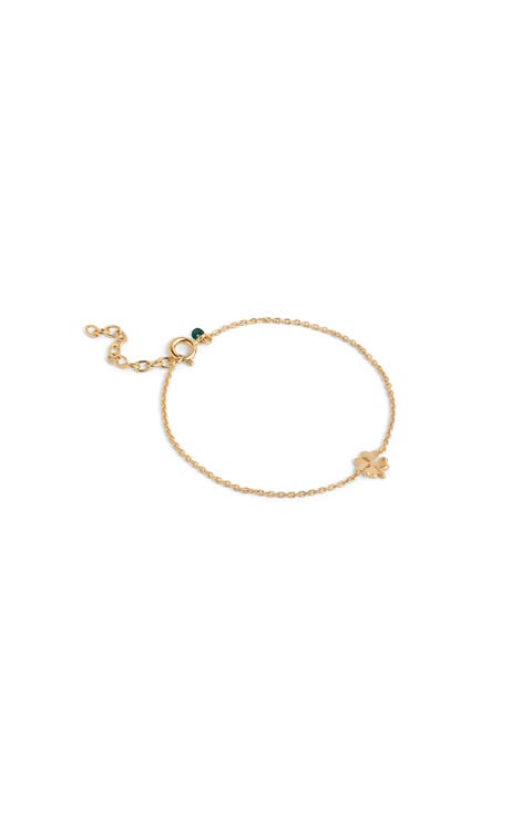 Four-Leaf Clover Bracelet
