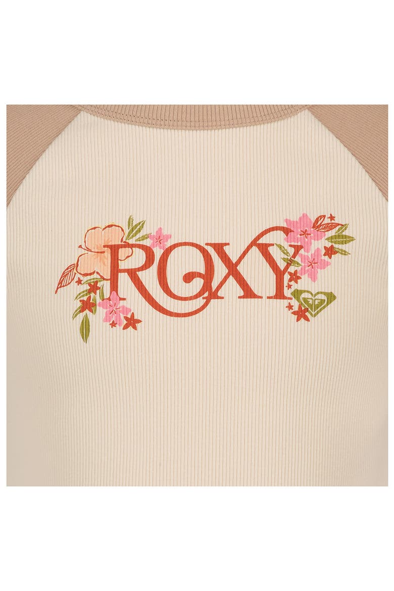 Kids' Bouquet Graphic Raglan Baby Tee, Alternate, color, PARCHMENT