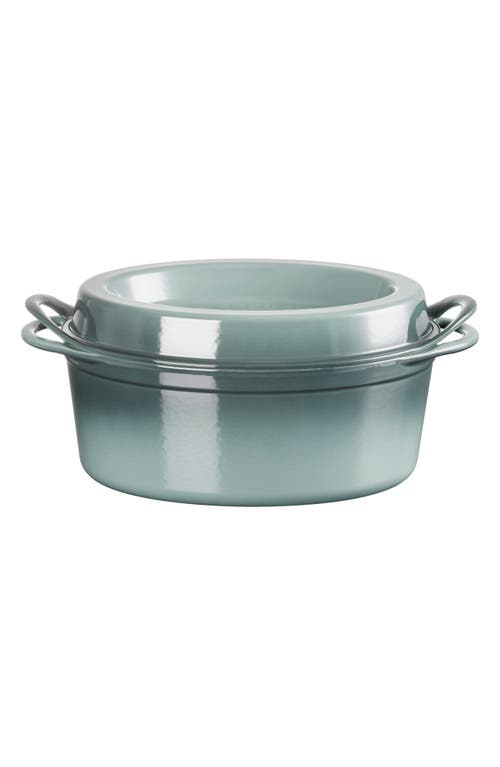 Le Creuset Enamel Cast Iron Doufeu In Blue