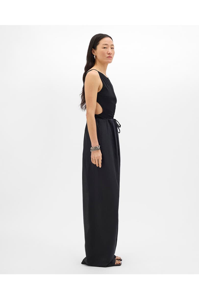 Voile Drawcord Pant, Alternate, color, Black