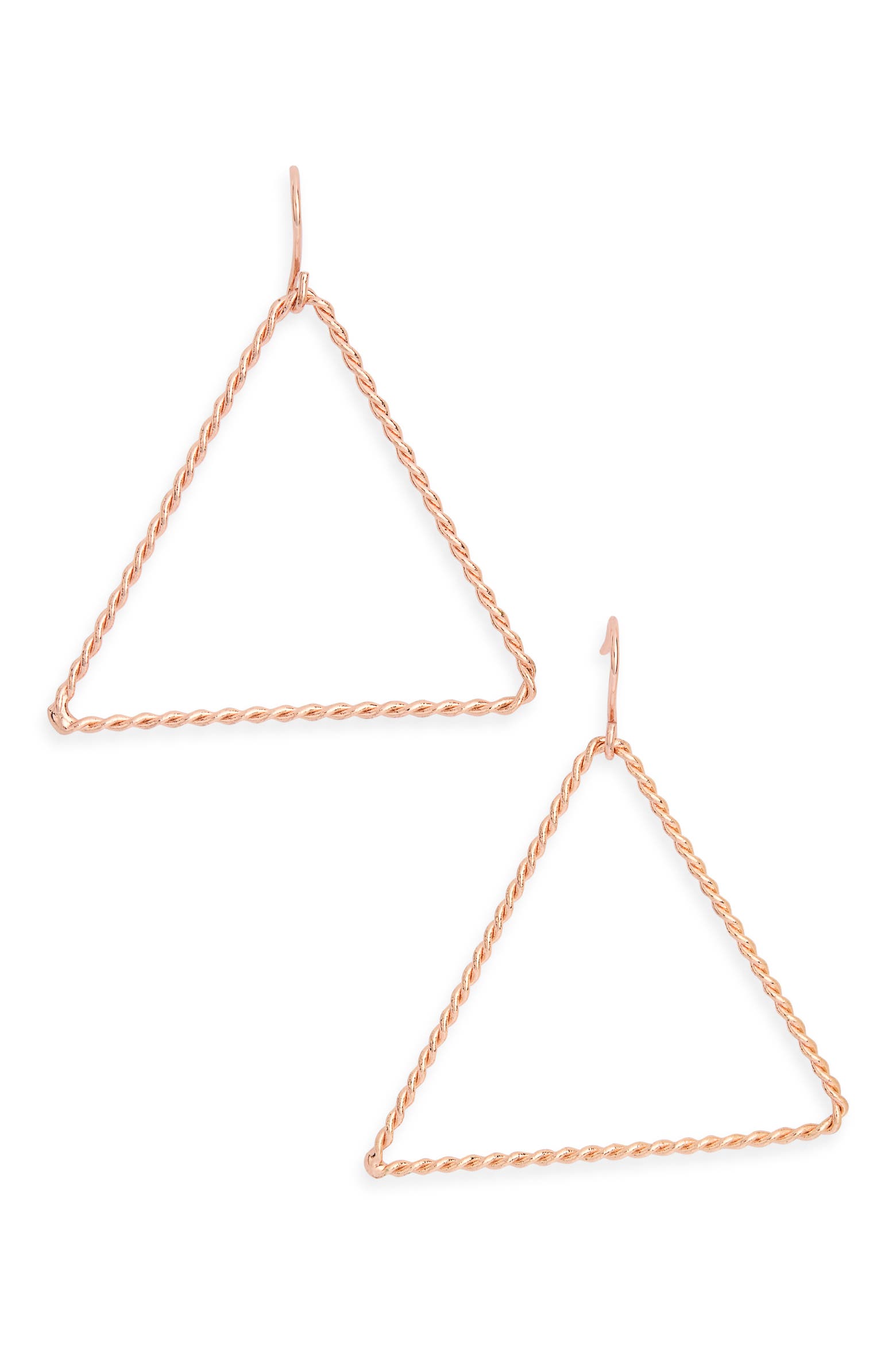 Triangle Drop Off Karine Sultan Open Triangle Drop Earrings (Women) | Nordstromrack