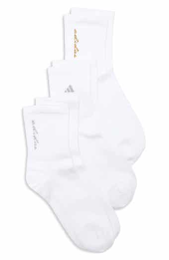 adidas Luxe 3-Pack High Quarter Socks