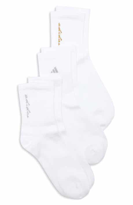 adidas Luxe 3-Pack High Quarter Socks