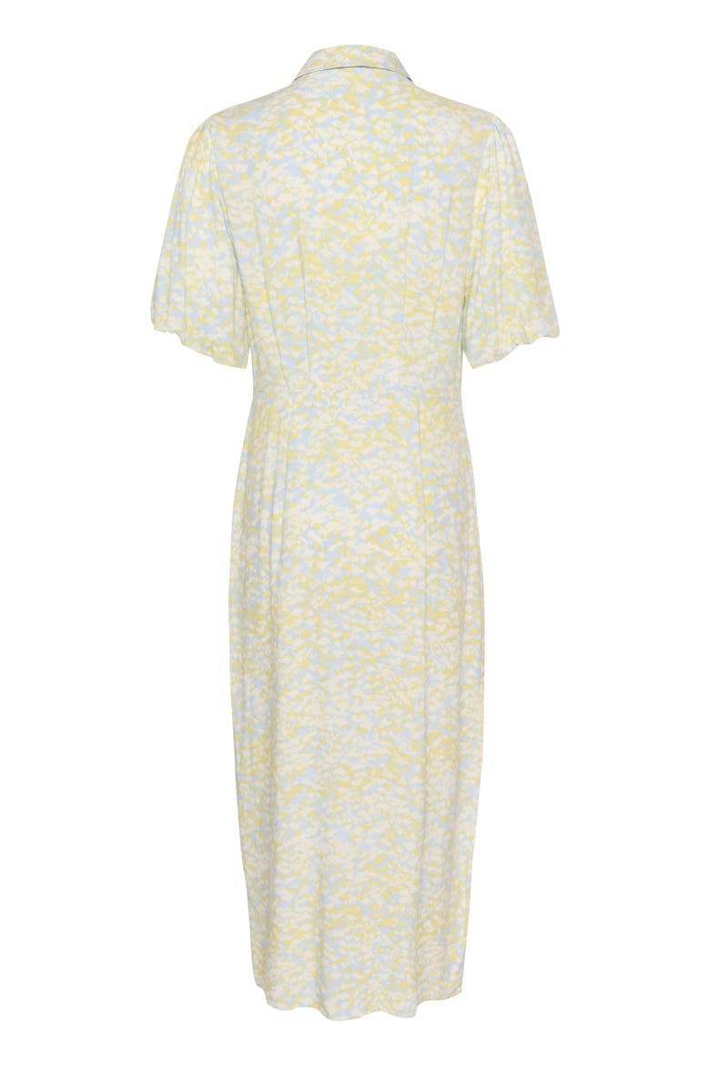 Wynter Midi Half Sleeve Shirt Dress, Alternate, color, Skyway Dizzy Print