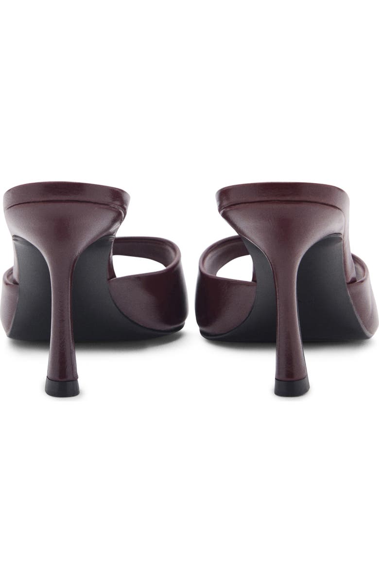 MANGO Pointed Toe Sandal, Alternate, color, Burgundy