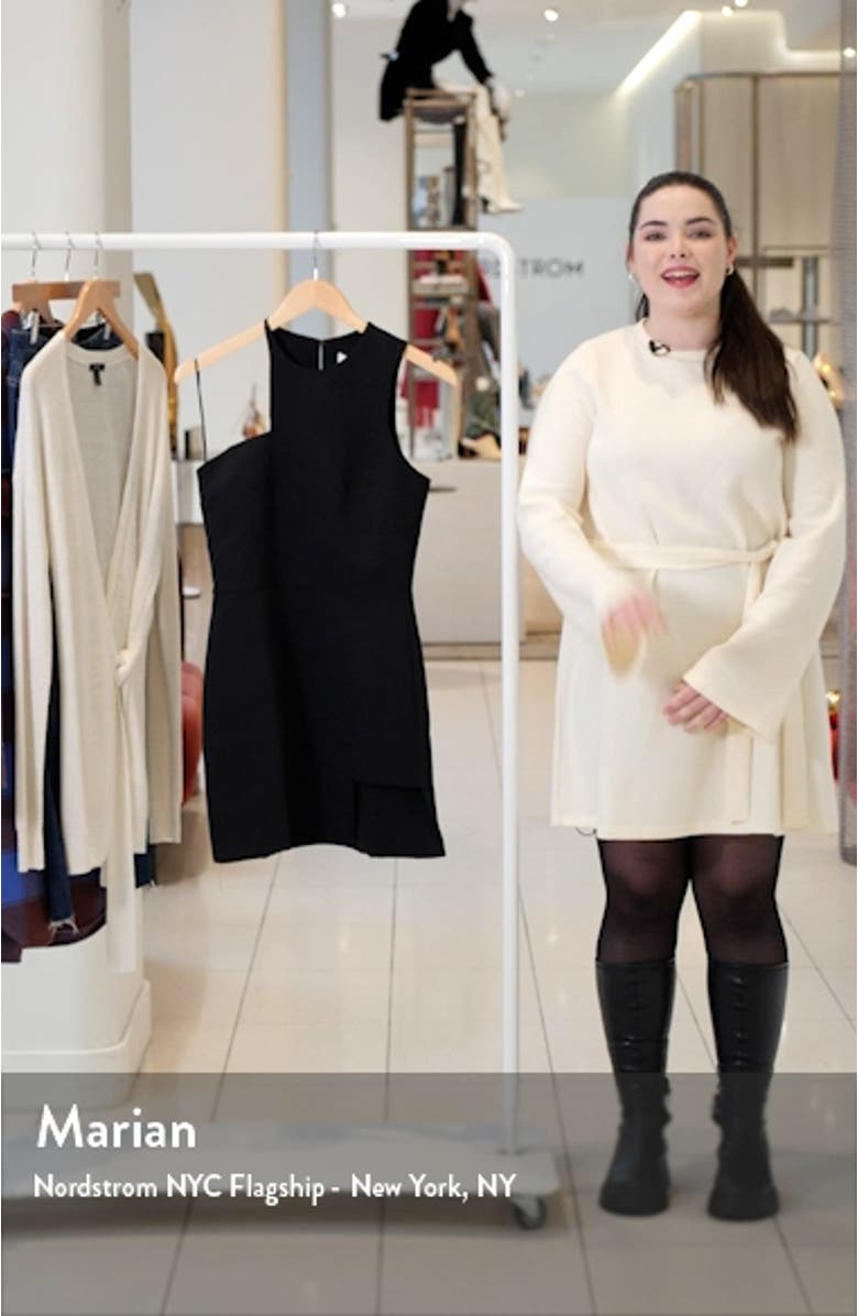 Briggs Asymmetrical Minidress, sales video thumbnail