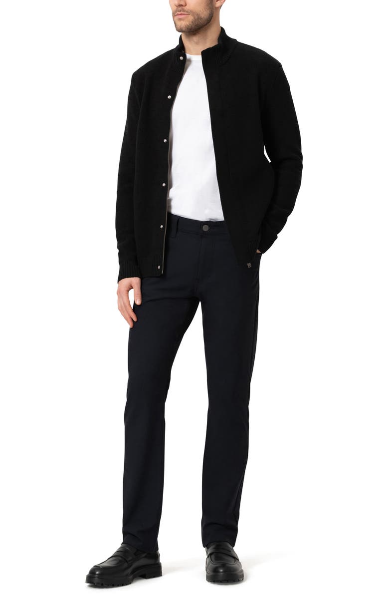 34 Heritage Courage Stretch Twill Straight Leg Pants, Alternate, color, Navy Supreme