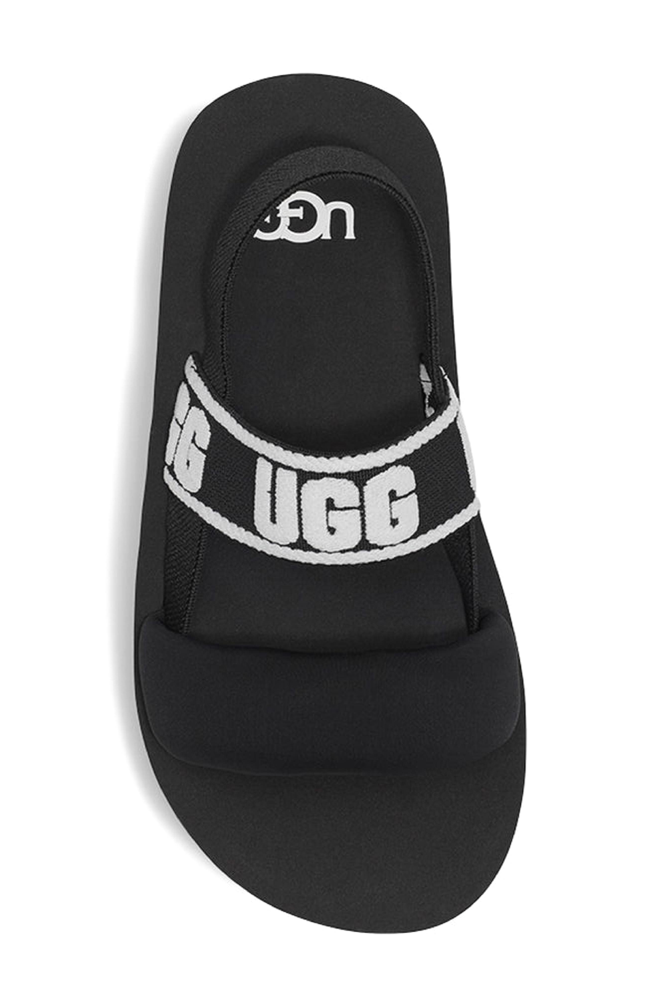 UGG<sup>®</sup> Zuma Logo Slingback Sandal, Alternate, color, 
