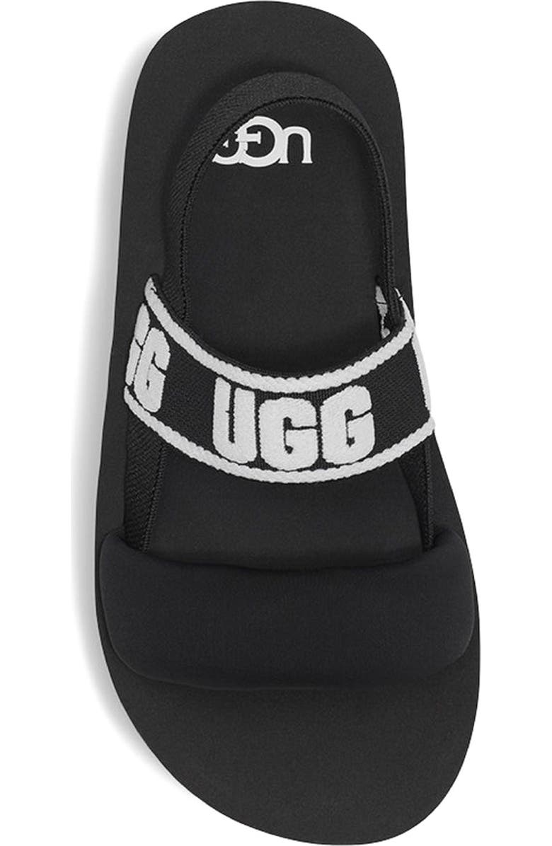 UGG<sup>®</sup> Zuma Logo Slingback Sandal, Alternate, color,