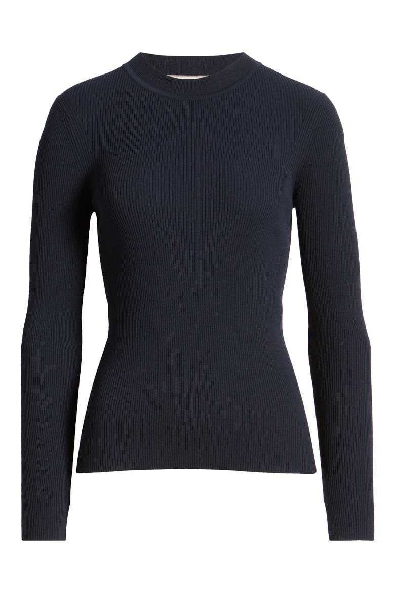 Feskiera Rib Mock Neck Sweater (Women) | Nordstrom
