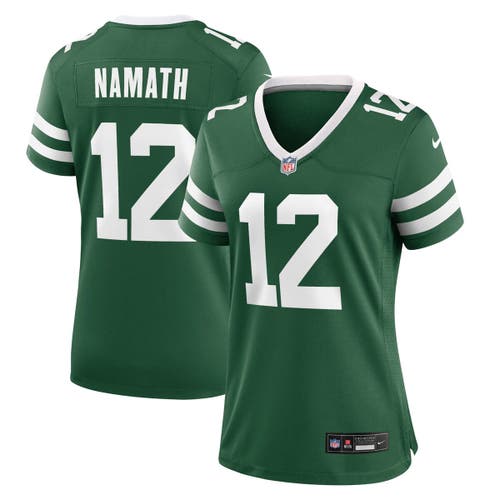 Nike Joe Namath Legacy Green New York Jets Retired Player Game Jersey In Green