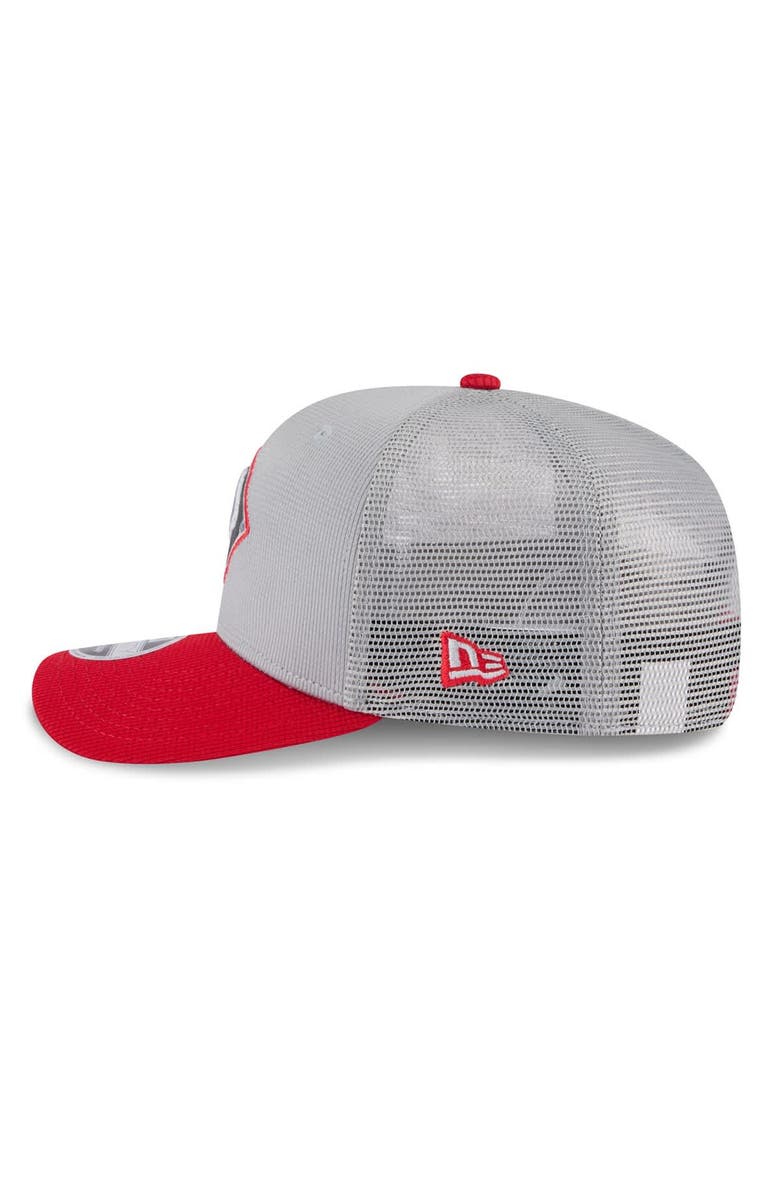 New Era Men's New Era  Gray/Red Chicago White Sox 2025 Batting Practice 9SEVENTY Stretch-Snap Trucker Hat, Alternate, color, 