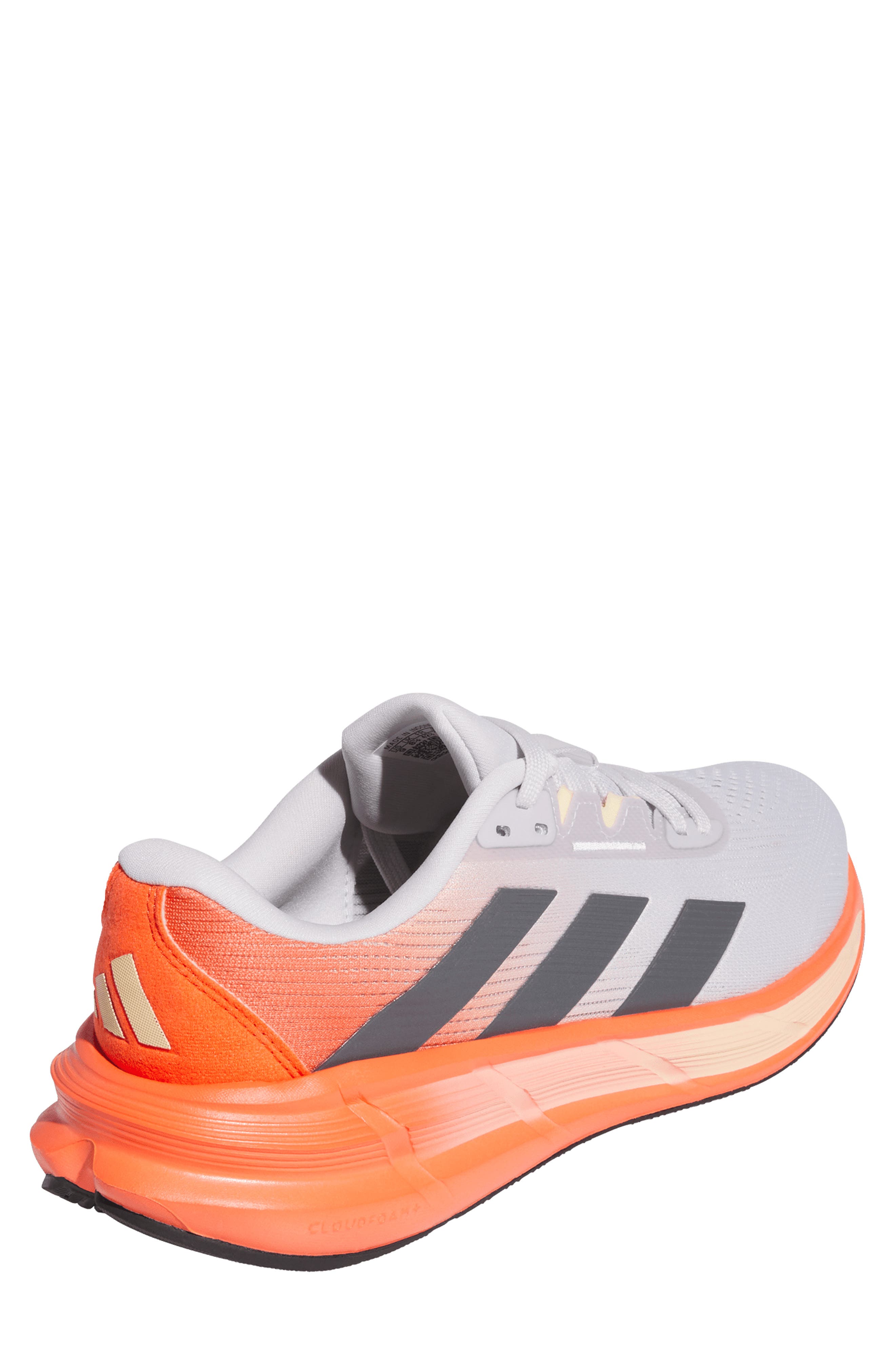 adidas Questar 3 Running Shoe, Alternate, color, Dash Grey/ Semi Impact Orange
