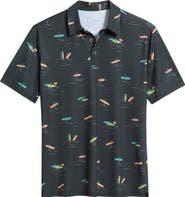 Kahala Surf Check Performance Polo