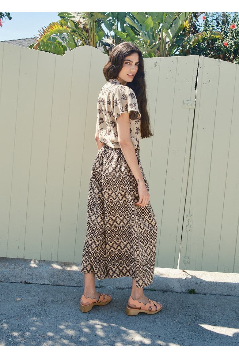 Jo Midi Wide Legged Culottes, Alternate, color, Yesterday