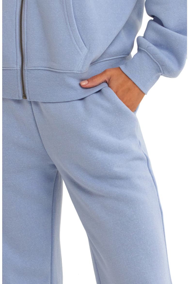 Jayla Fleece Sweatpants, Alternate, color, HIGH TIDE