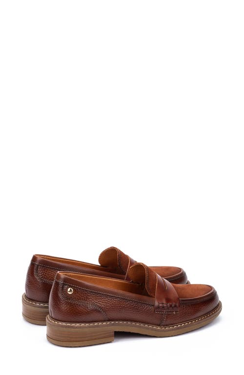Pikolinos Aldaya Penny Loafer In Brown