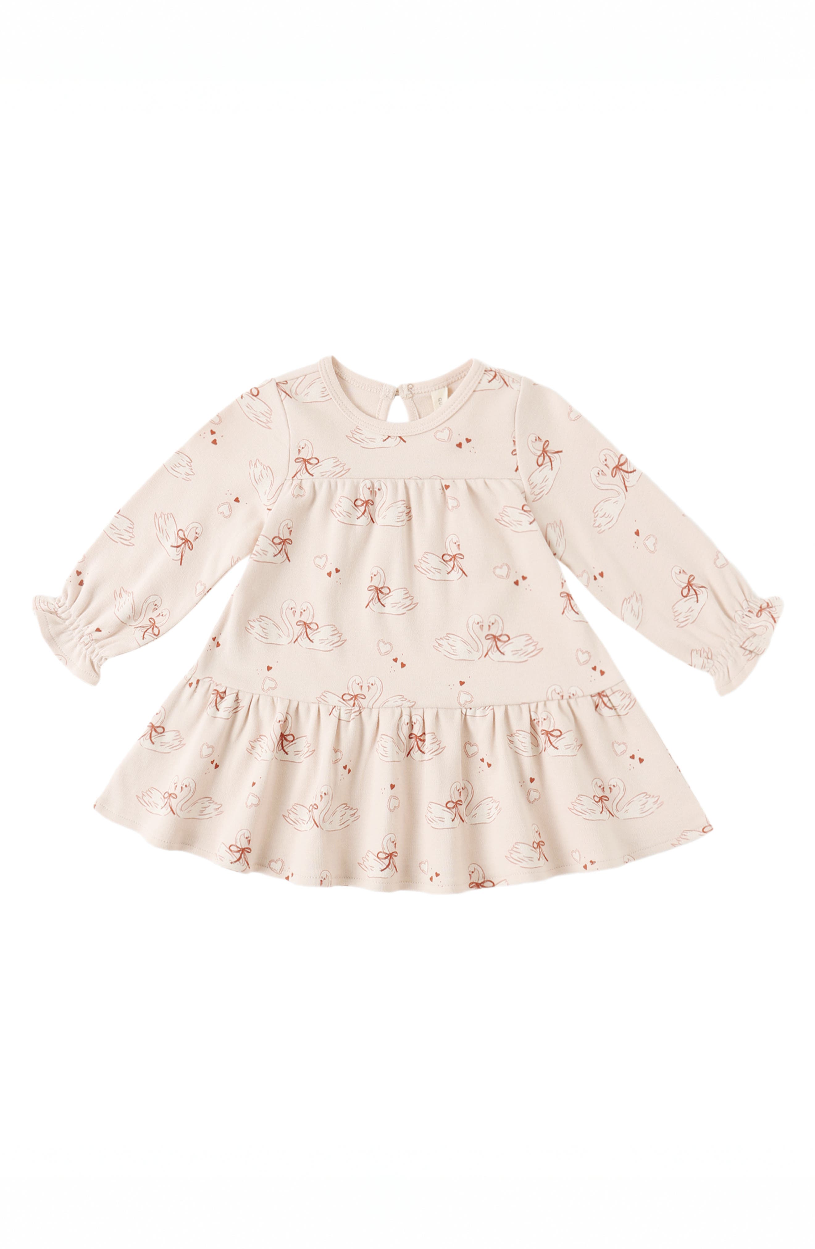 Swans Long Sleeve Jersey Dress