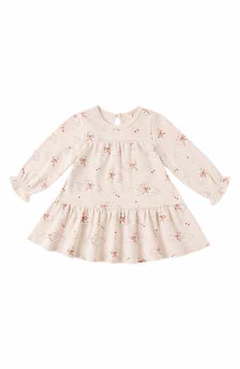 Swans Long Sleeve Jersey Dress