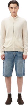 Gobi Cashmere Essential Full-Zip Cashmere Cardigan