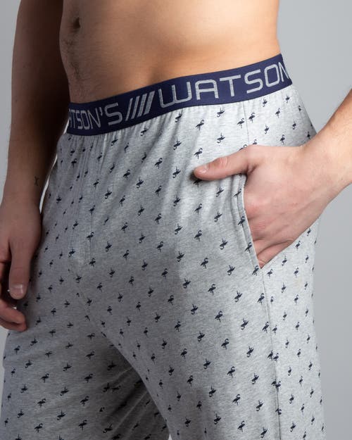Watson's Element Cotton/modal Lounge Pant In Gray