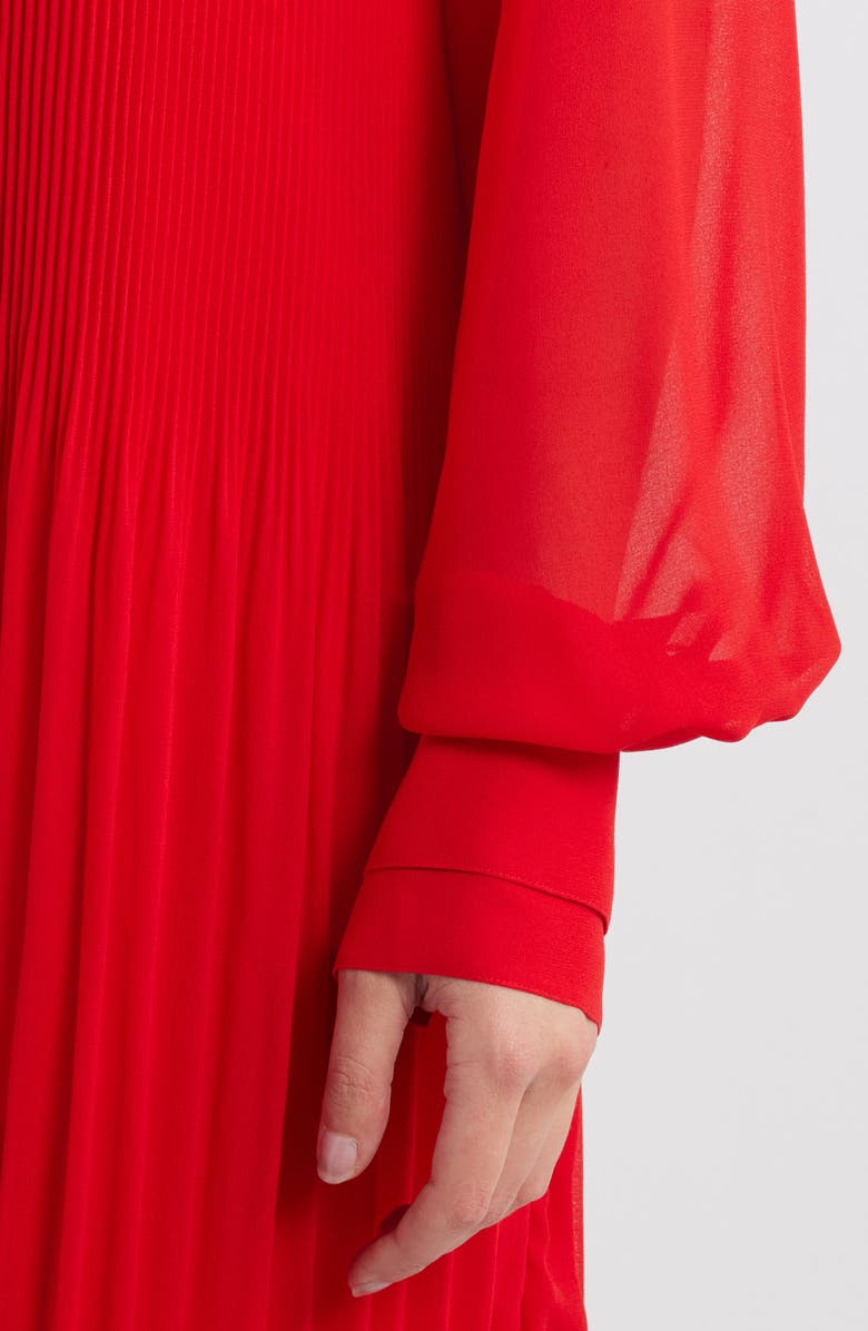 BOSS Dolumi Long Sleeve Shift Dress, Alternate, color, Goji Berry