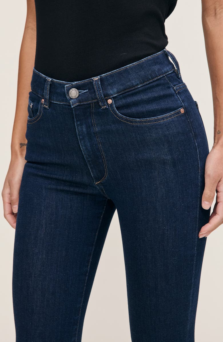 DL1961 Bridget Instasculpt<sup>™</sup> Boot High Rise Crop Jeans, Alternate, color, Lunar Sky