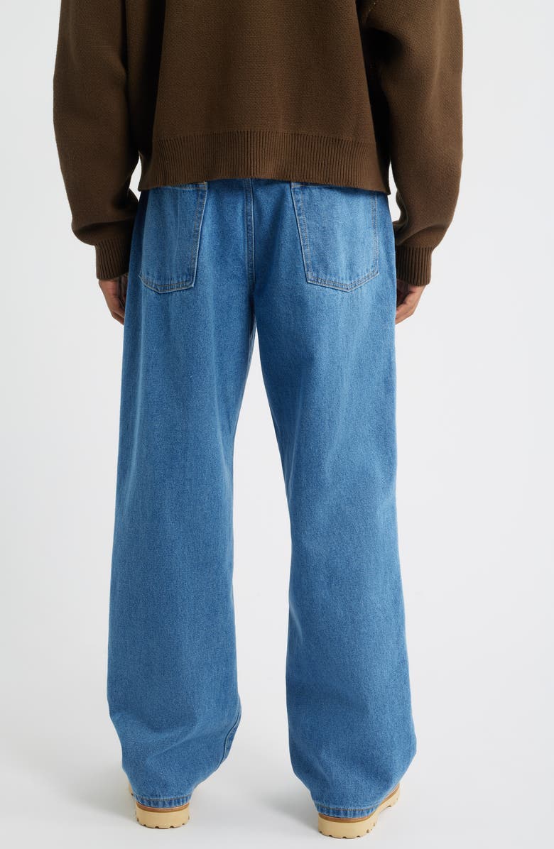 Obey Classic Baggy Jeans, Alternate, color, Medium Stonewash Light Indigo