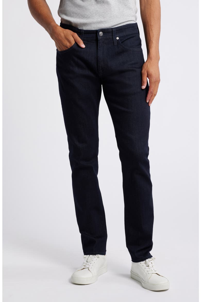 Slim Straight Leg Jeans, Main, color, RINSE DENIM