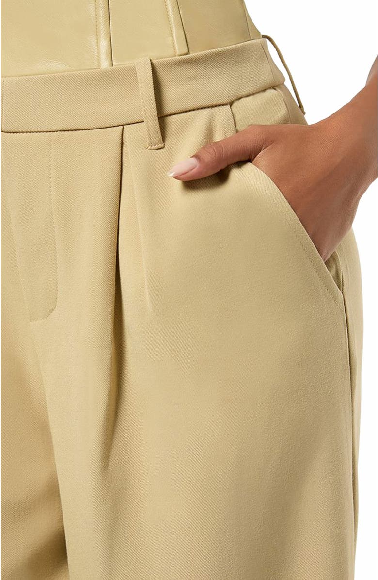 WeWoreWhat Corset Wide Leg Jumpsuit, Alternate, color, Wheat