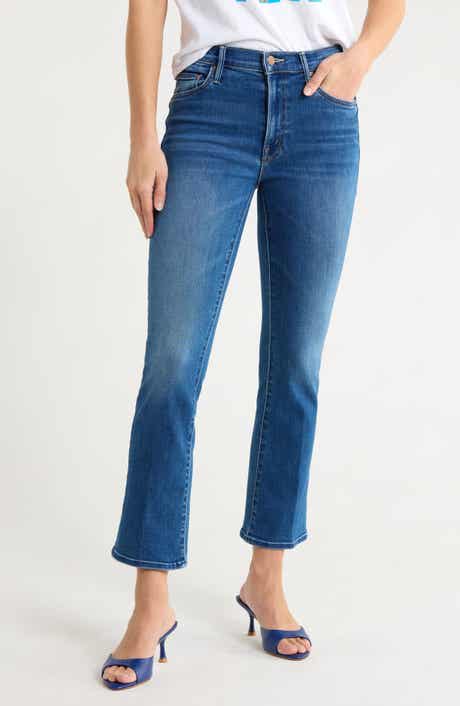 MOTHER The Outsider Ankle Flare Jeans