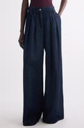 Dries Van Noten Pamplona Pleated Denim Pants