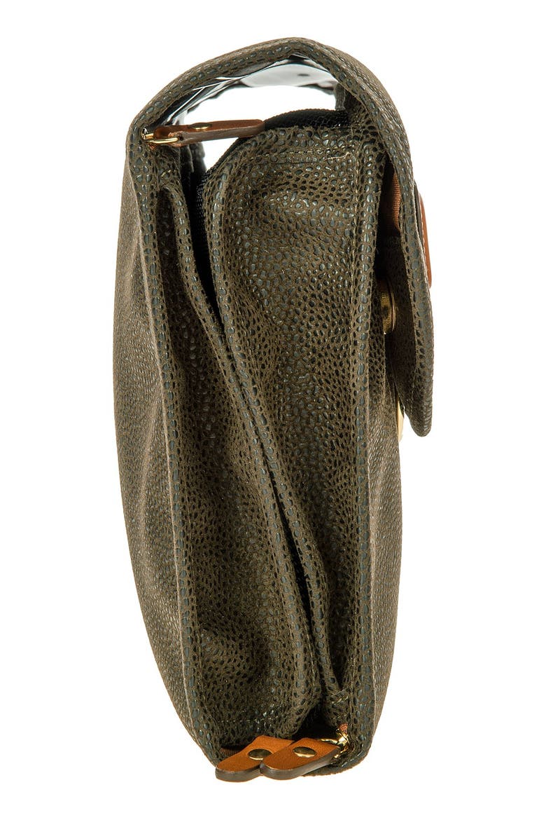 'Life' Trifold Hanging Travel Bag, Alternate, color, OLIVE