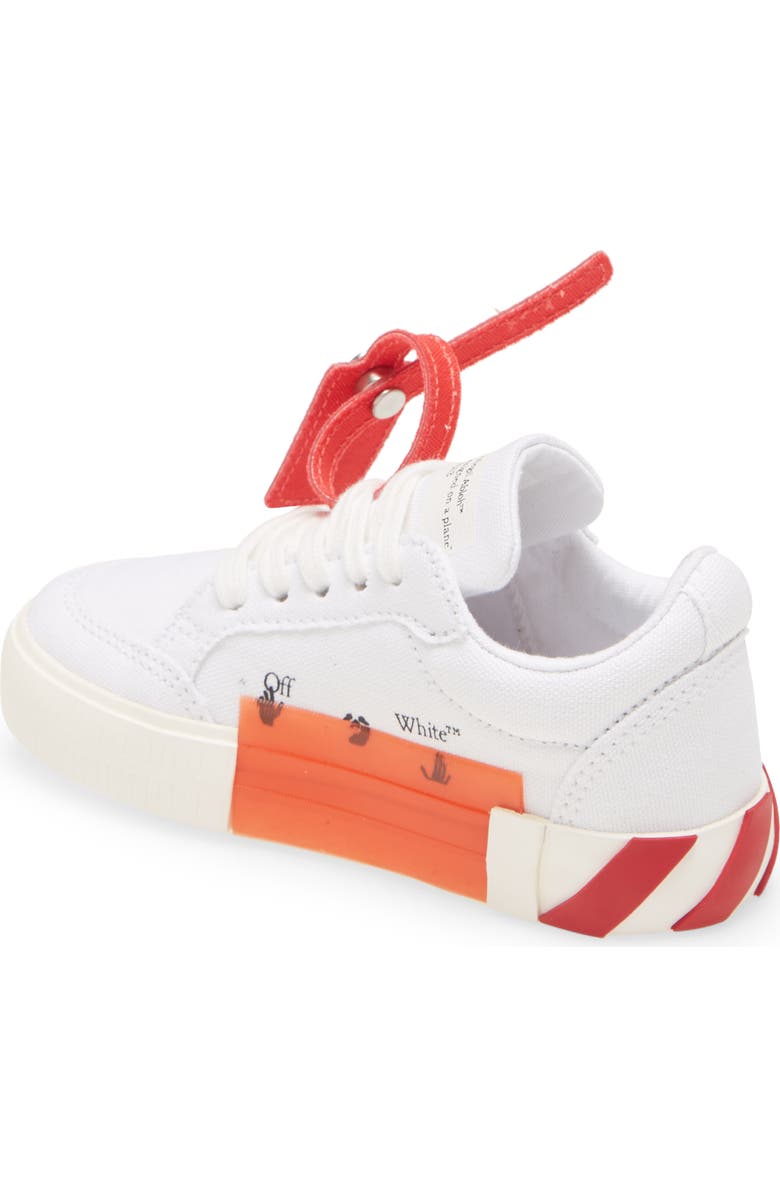 Off-White Kids' Vulcanized Low Top Sneaker, Alternate, color,