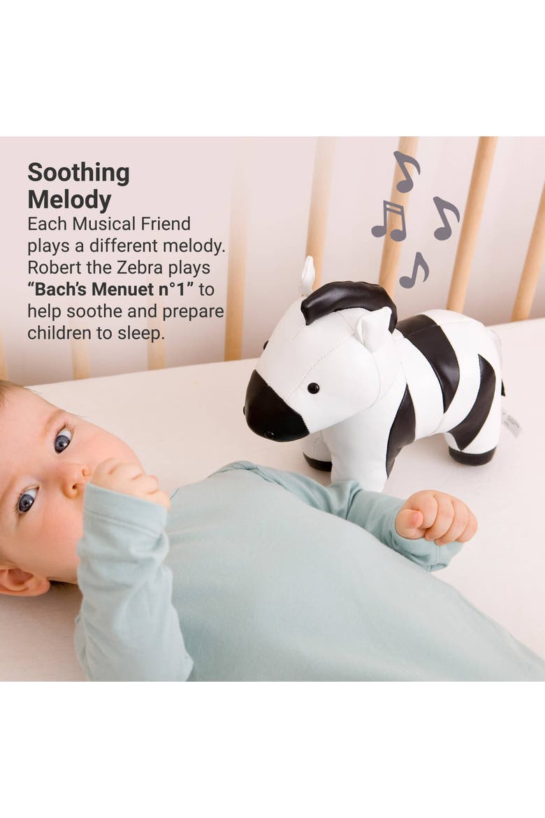 Musical Animals - Zebra, Plush Baby Music Box, Nursery Toy, Alternate, color, Multicolor
