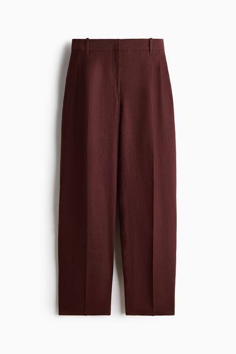 Tailored Linen Trousers