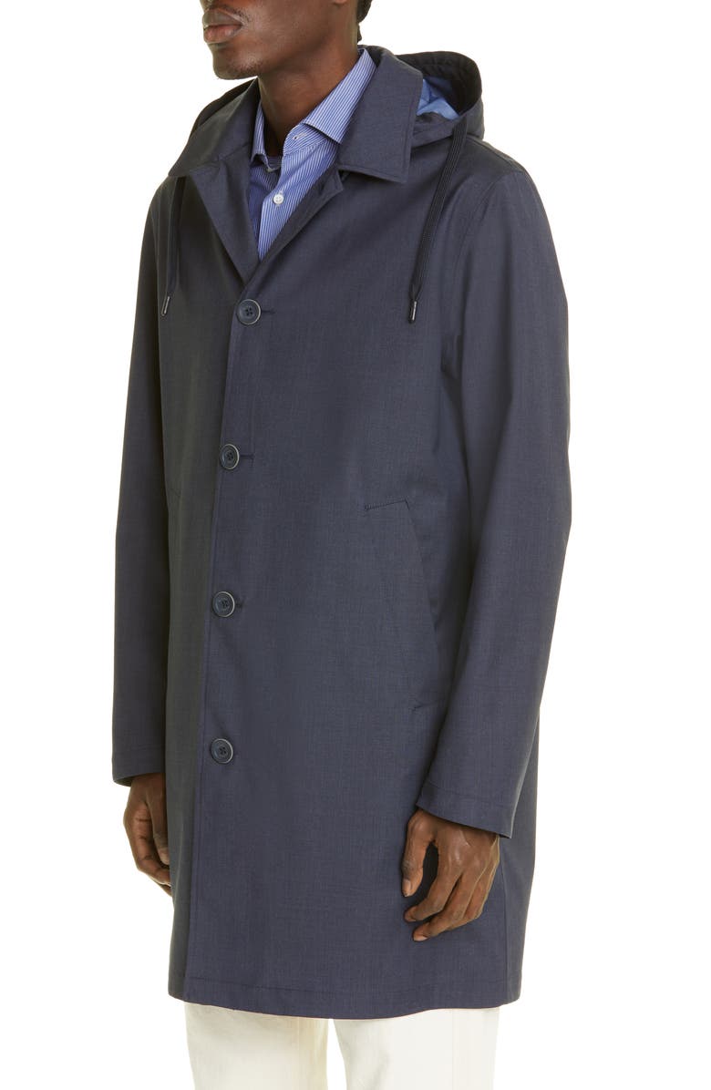 Herno Storm System<sup>®</sup> Waterproof Hooded Raincoat, Alternate, color,