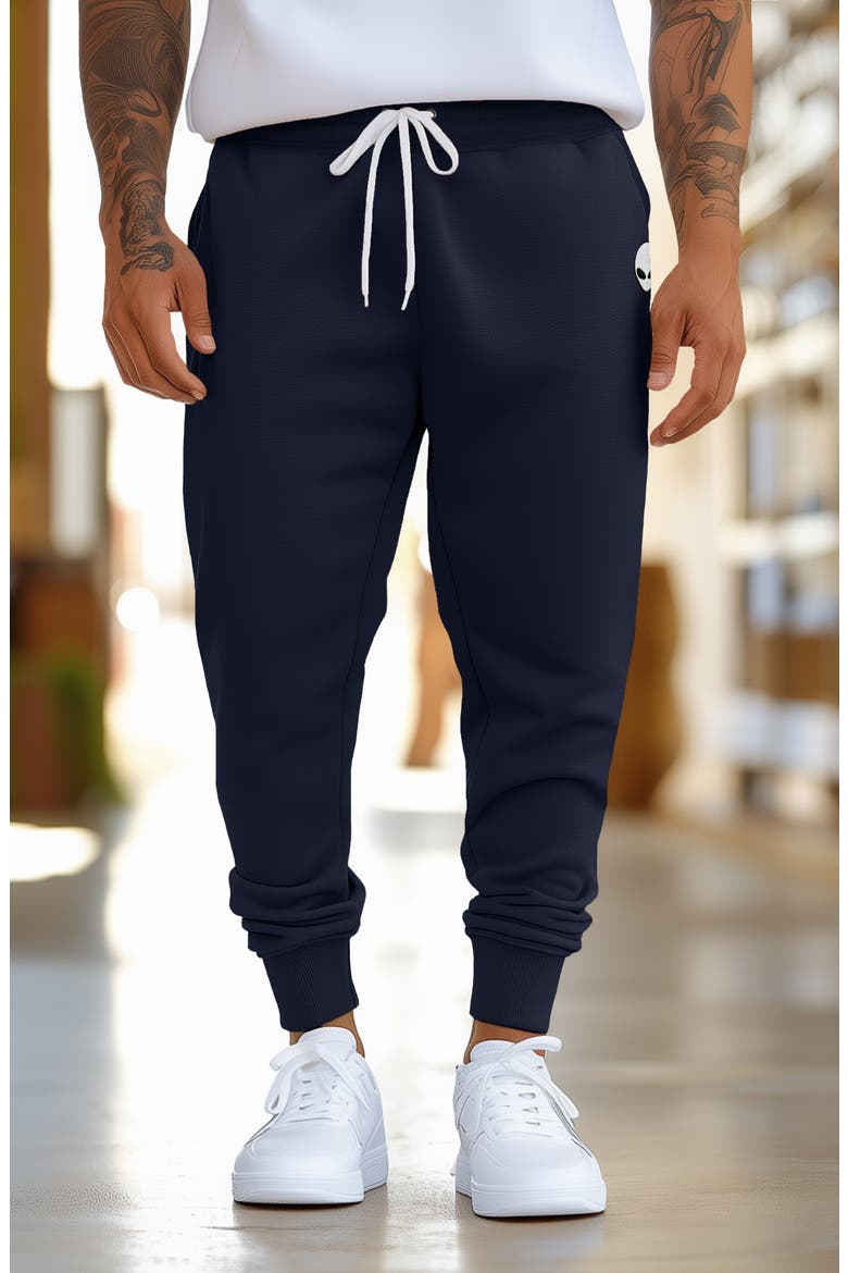Mens Alien Midweight Fleece Jogger Pant, Alternate, color, Navy Blue