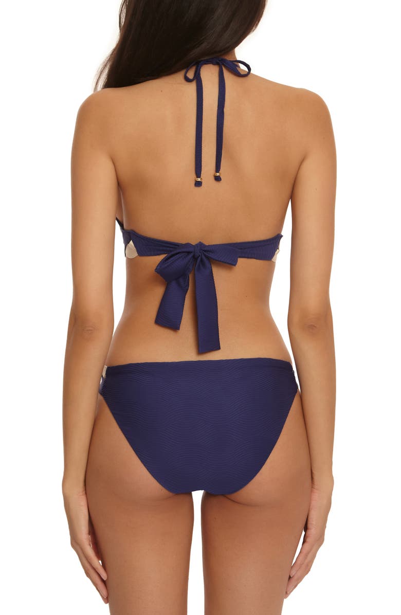 Trina Turk Sailing Wave Hipster Bikini Bottoms, Alternate, color, 