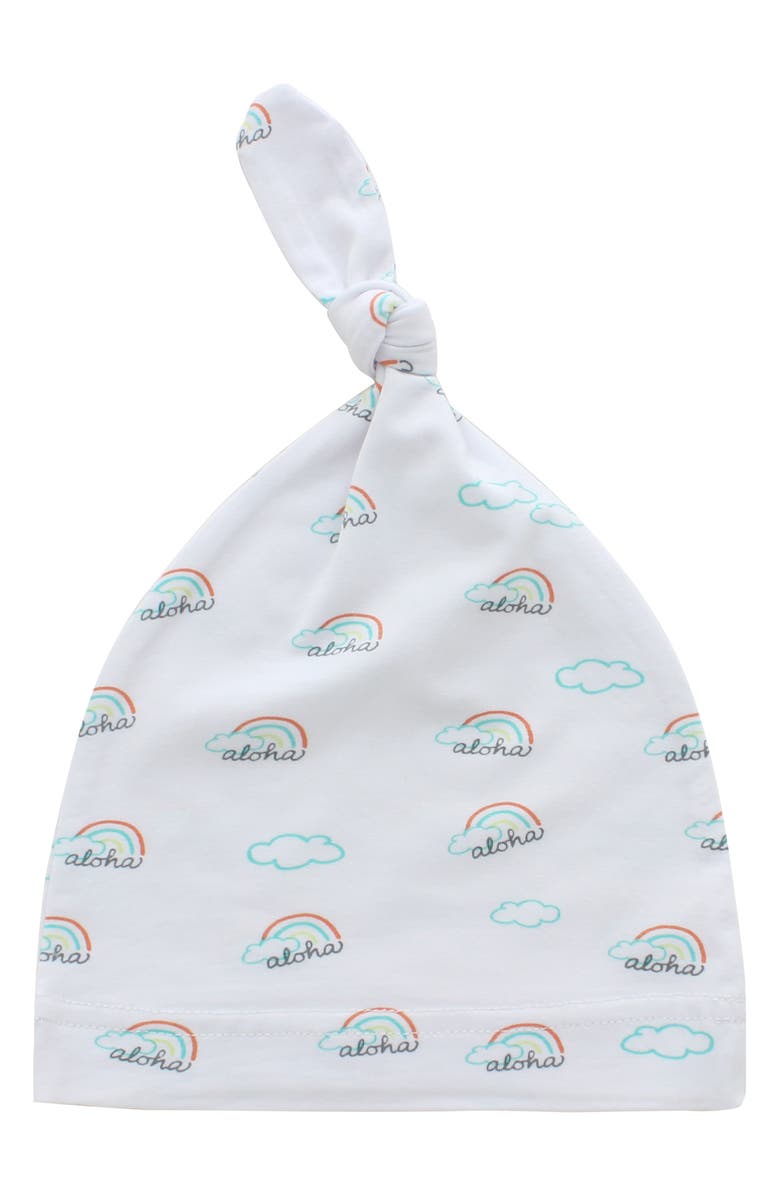Coco Moon Pot O' Aloha Knotted Hat, Main, color, Multi