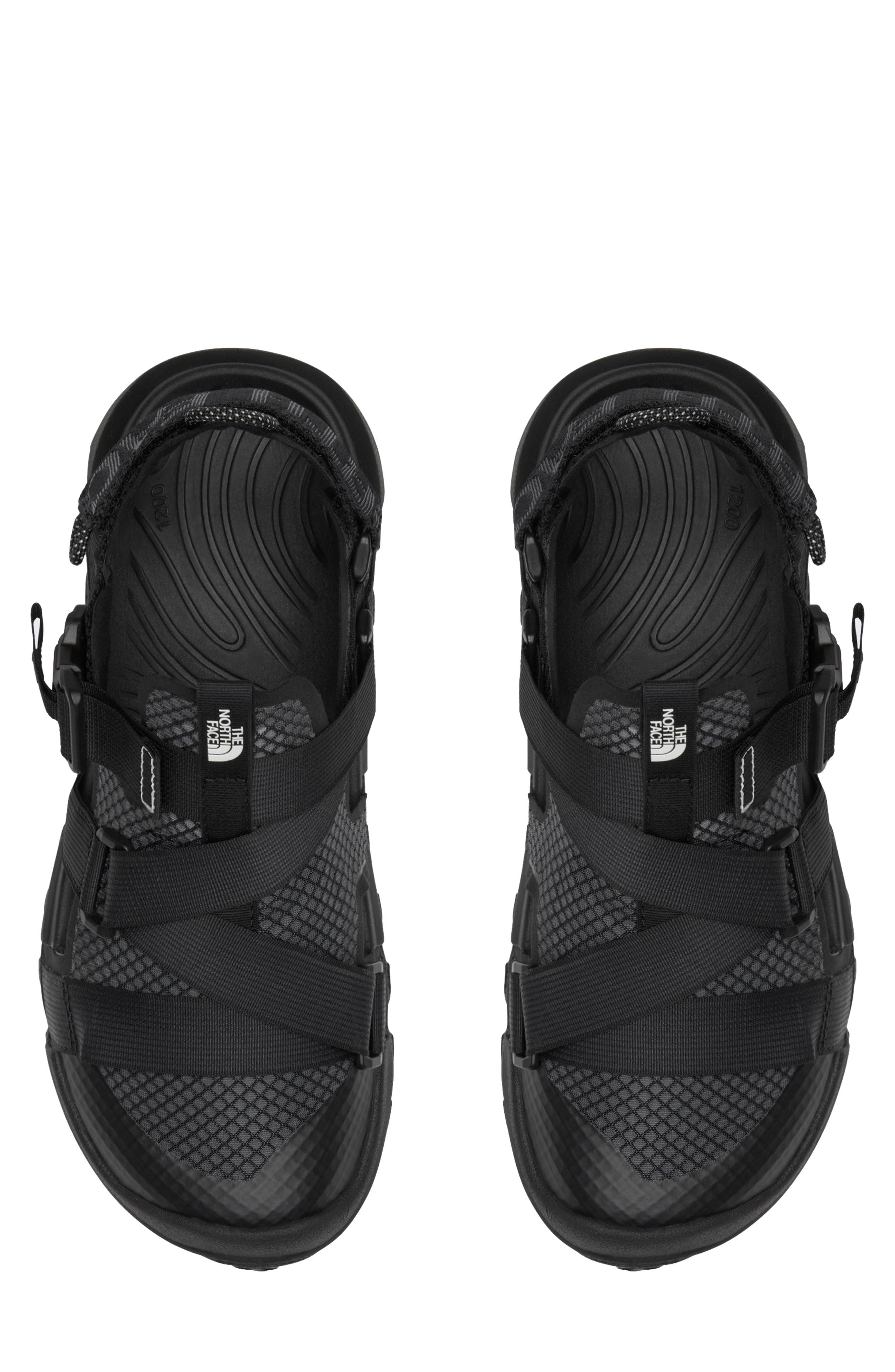 The North Face Explore Camp Lite Shandals, Alternate, color, Tnf Black/ Tnf Black