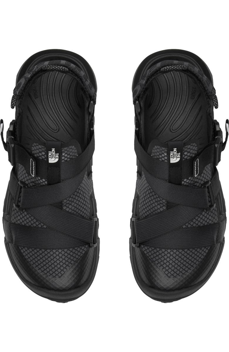 The North Face Explore Camp Lite Shandals, Alternate, color, Tnf Black/ Tnf Black