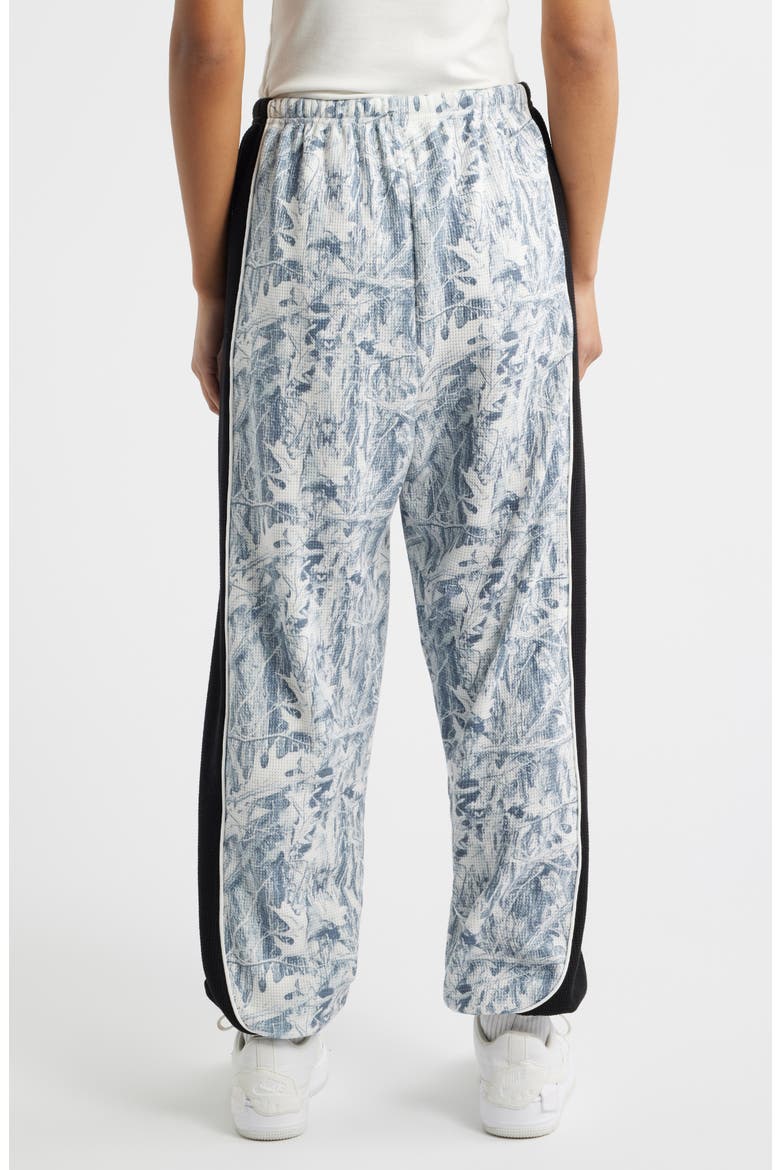 Snowed in Camo Thermal Sweatpants, Alternate, color, BLACK AND WHITE