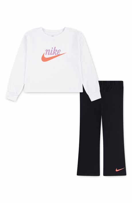 Nike Kids' New Impressions Pullover Sweatshirt & Flare Pants Set