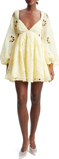 Jovie Long Sleeve Babydoll Dress