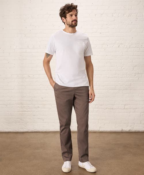 Pact Organic Cotton Daily Twill Midweight Pant In Deep Taupe